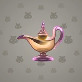 Genie Lamp #2760 Genie Lamp #2760