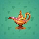 Genie Lamp #2762 Genie Lamp #2762