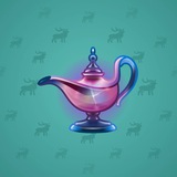 Genie Lamp #2796 Genie Lamp #2796