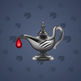 Genie Lamp #2813 Genie Lamp #2813