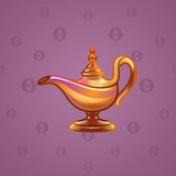 Genie Lamp #2834 Genie Lamp #2834