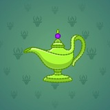 Genie Lamp #2842 Genie Lamp #2842