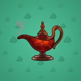 Genie Lamp #2846
