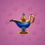Genie Lamp #2849