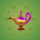 Genie Lamp #2858 Genie Lamp #2858