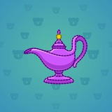 Genie Lamp #2859
