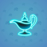 Genie Lamp #2864