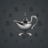 Genie Lamp #2866 Genie Lamp #2866