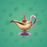 Genie Lamp #2871