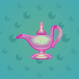 Genie Lamp #2890 Genie Lamp #2890