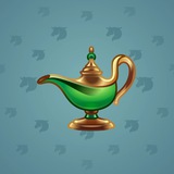 Genie Lamp #2907 Genie Lamp #2907