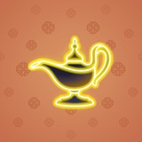 Genie Lamp #2908