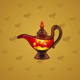 Genie Lamp #2913