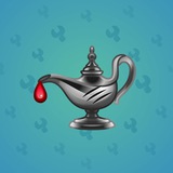 Genie Lamp #2916 Genie Lamp #2916