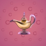 Genie Lamp #2920