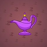 Genie Lamp #2940 Genie Lamp #2940