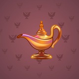 Genie Lamp #2962 Genie Lamp #2962