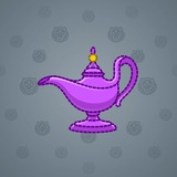 Genie Lamp #2970 Genie Lamp #2970