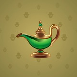 Genie Lamp #2973