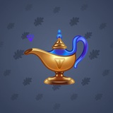 Genie Lamp #2976 Genie Lamp #2976
