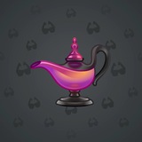 Genie Lamp #2977