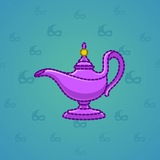 Genie Lamp #2988