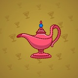 Genie Lamp #2991 Genie Lamp #2991