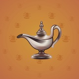 Genie Lamp #2993 Genie Lamp #2993