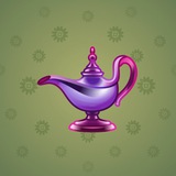 Genie Lamp #2995