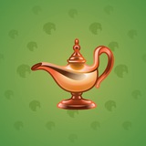 Genie Lamp #2997 Genie Lamp #2997