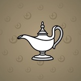 Genie Lamp #2999