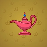 Genie Lamp #3002 Genie Lamp #3002