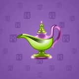 Genie Lamp #3008