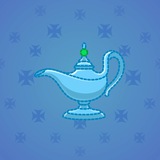 Genie Lamp #3012 Genie Lamp #3012