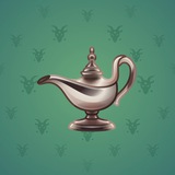 Genie Lamp #3016 Genie Lamp #3016