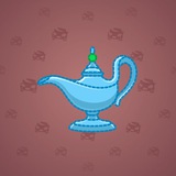 Genie Lamp #302 Genie Lamp #302