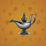 Genie Lamp #3025 Genie Lamp #3025