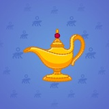 Genie Lamp #3026 Genie Lamp #3026