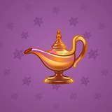 Genie Lamp #3028