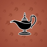 Genie Lamp #3034 Genie Lamp #3034