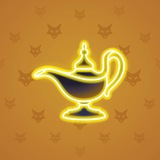 Genie Lamp #3042