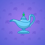 Genie Lamp #3043