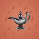 Genie Lamp #3055