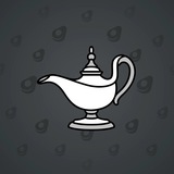 Genie Lamp #3059