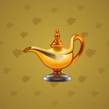 Genie Lamp #3072 Genie Lamp #3072