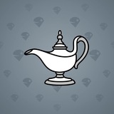 Genie Lamp #3075