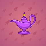 Genie Lamp #3084 Genie Lamp #3084