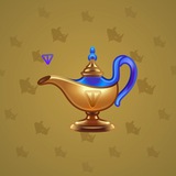 Genie Lamp #3088