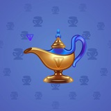 Genie Lamp #3104 Genie Lamp #3104