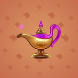 Genie Lamp #3117 Genie Lamp #3117